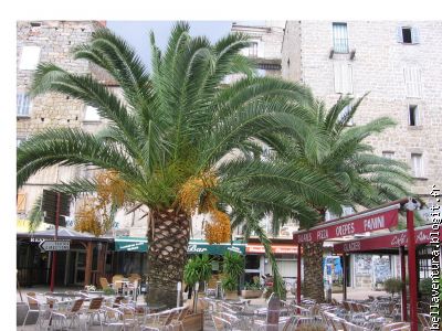 Pause midi à Sartène- Désert entre 12h30 et 15h00