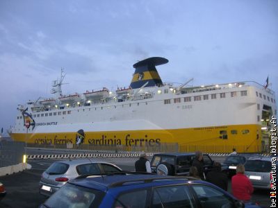 Notre traversier LE SARDINIA