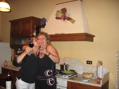 Le souper est servi....Pizza per favore!