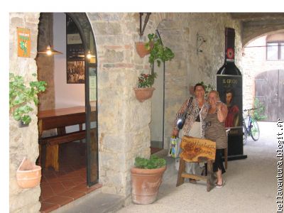 Une des nombreuses cave à vin du Chianti